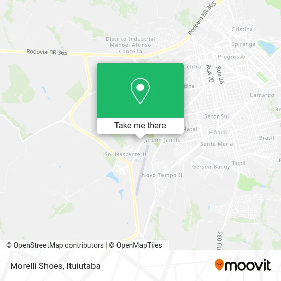 Morelli Shoes map