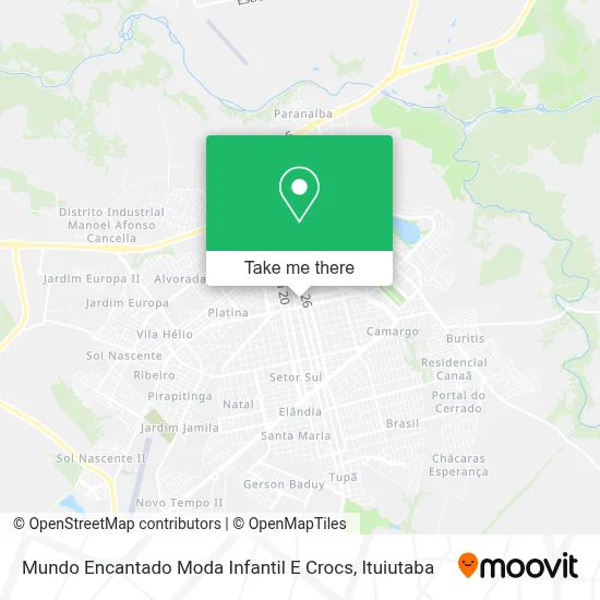 Mundo Encantado Moda Infantil E Crocs map