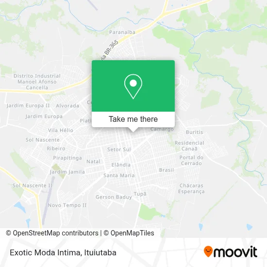 Exotic Moda Intima map
