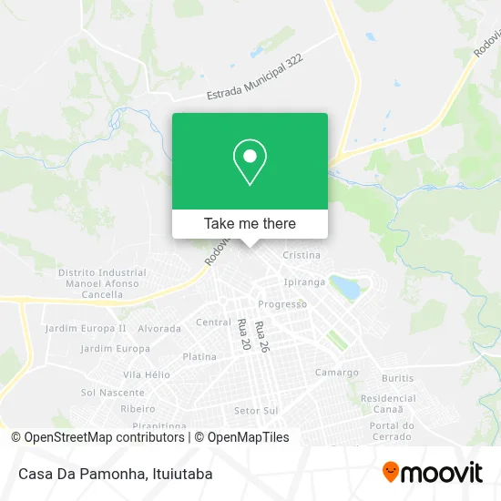 Casa Da Pamonha map