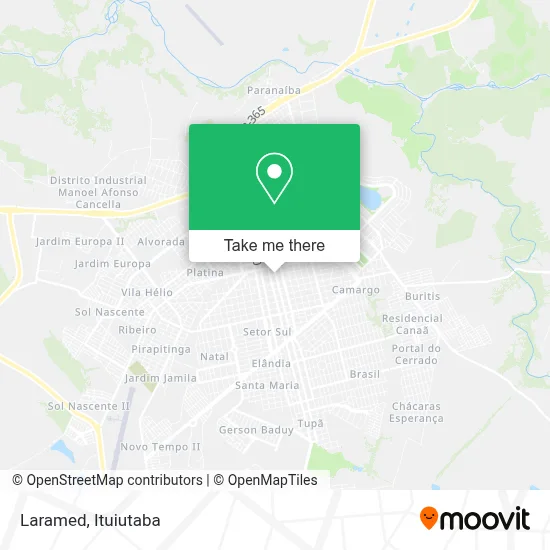 Laramed map
