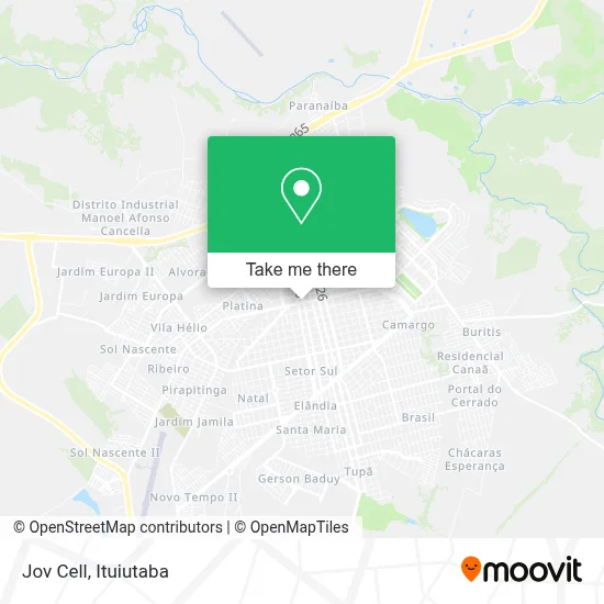 Jov Cell map