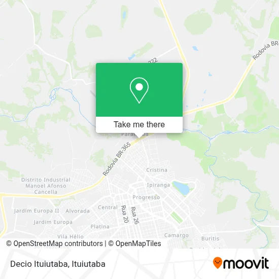 Decio Ituiutaba map