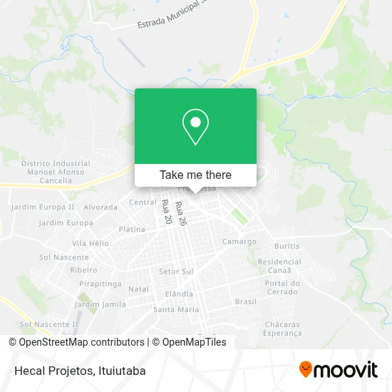 Hecal Projetos map
