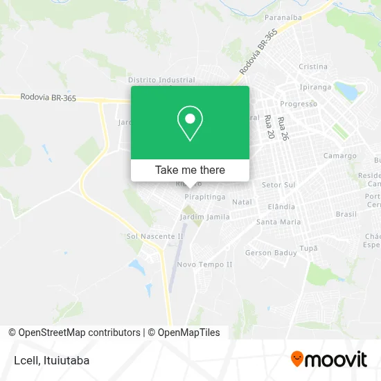 Lcell map