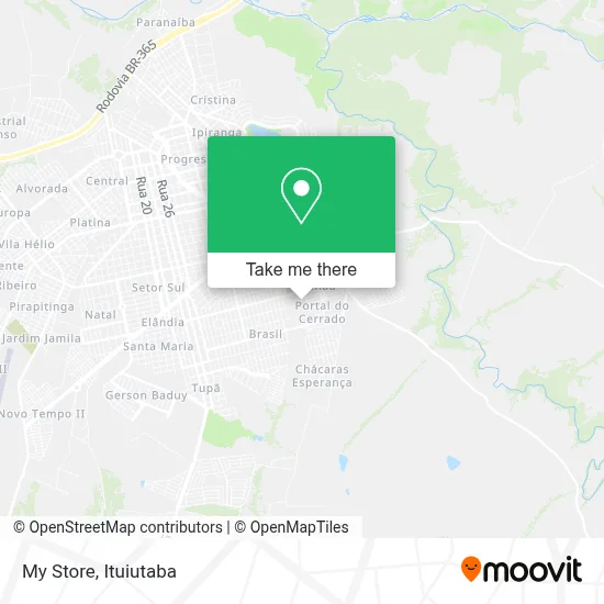 My Store map
