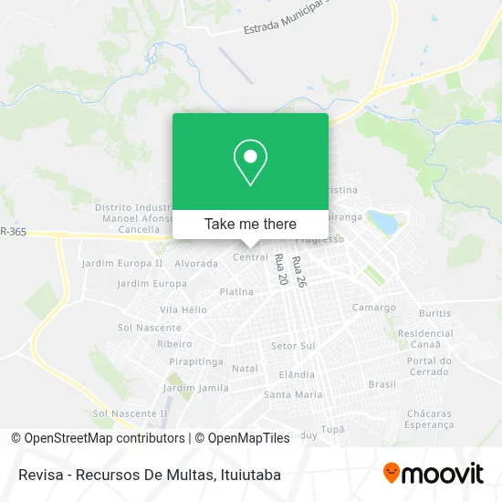 Revisa - Recursos De Multas map
