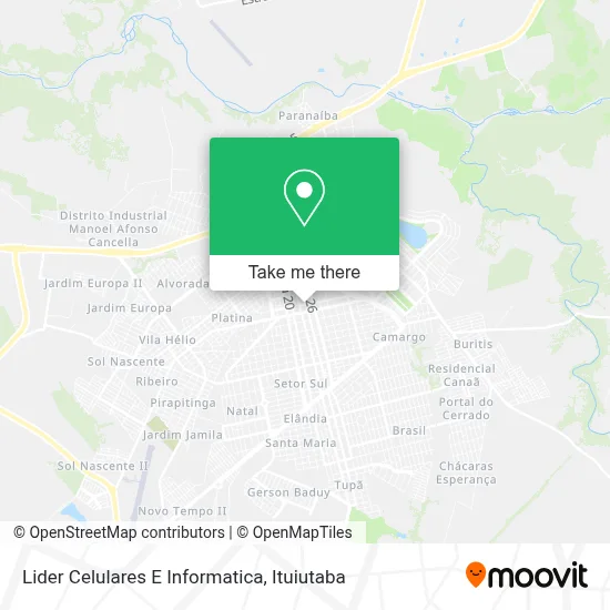 Lider Celulares E Informatica map