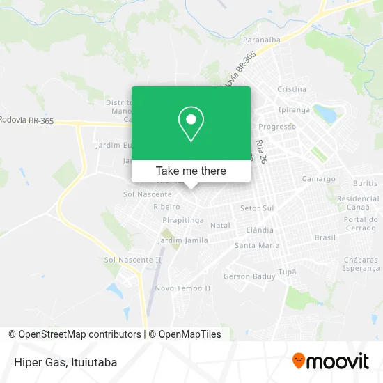 Hiper Gas map
