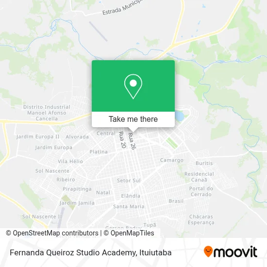Fernanda Queiroz Studio Academy map