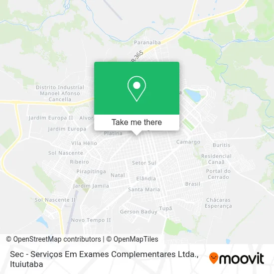 Sec - Serviços Em Exames Complementares Ltda. map