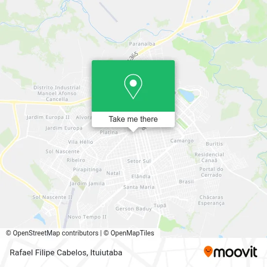 Rafael Filipe Cabelos map