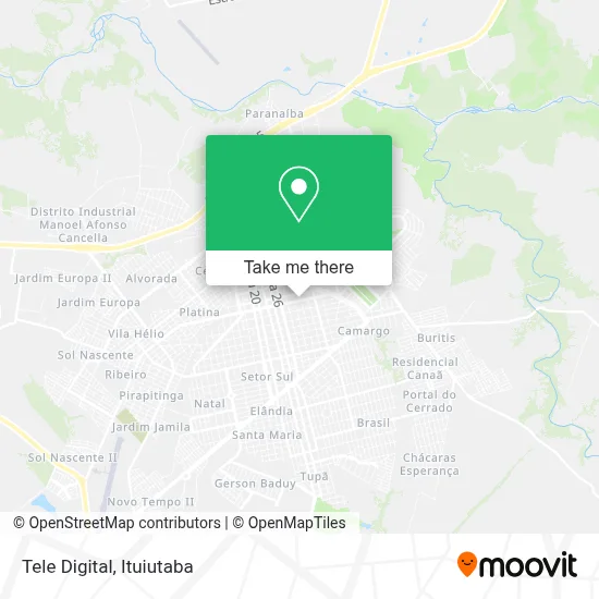 Tele Digital map