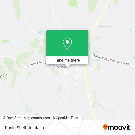 Posto Shell map