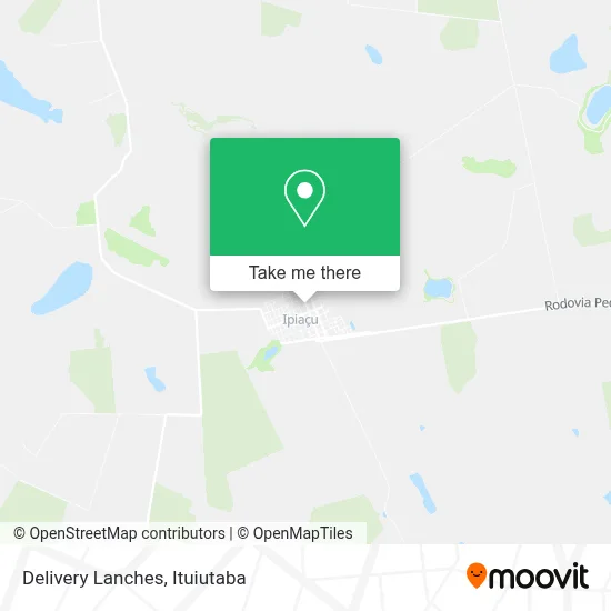 Delivery Lanches map