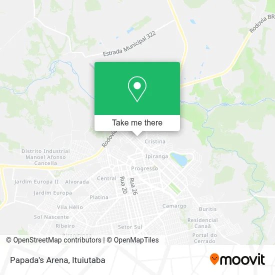 Papada's Arena map