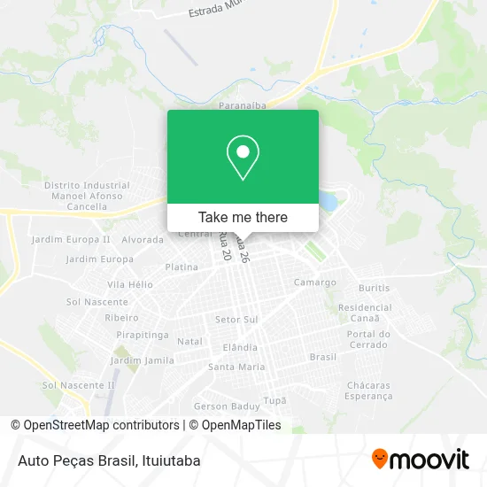 Auto Peças Brasil map