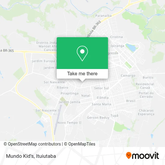 Mundo Kid's map