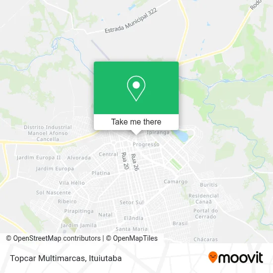 Topcar Multimarcas map