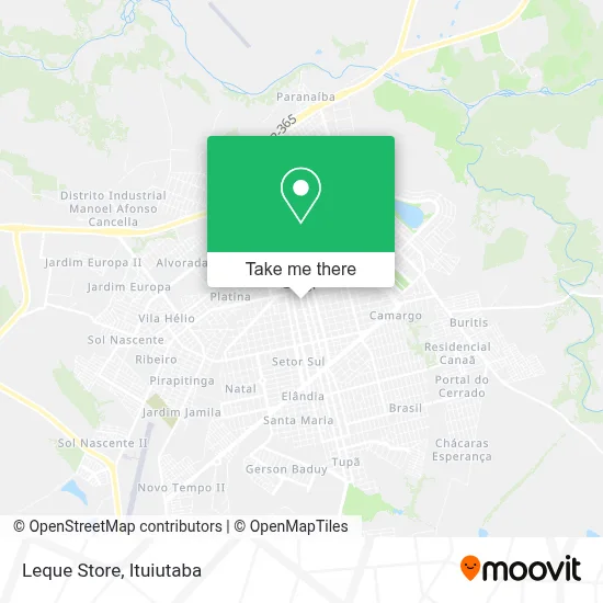 Leque Store map