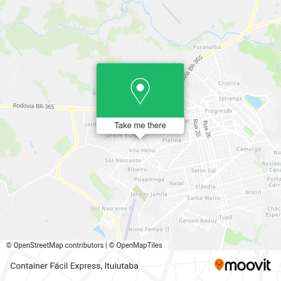 Container Fácil Express map