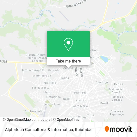 Alphatech Consultoria & Informatica map