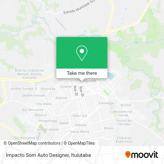Impacto Som Auto Designer map