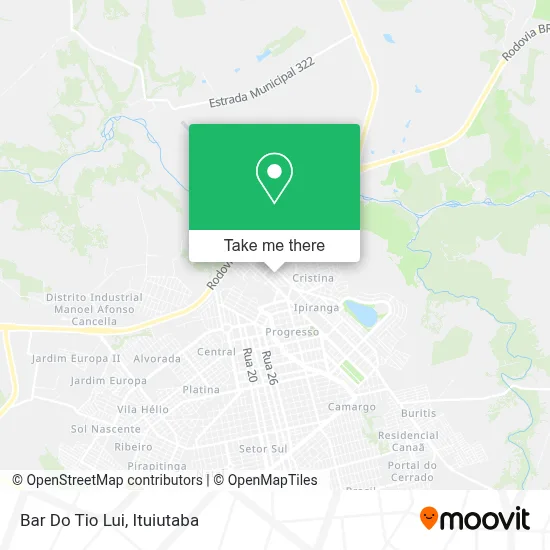 Bar Do Tio Lui map