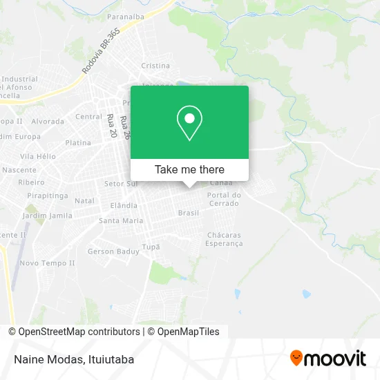 Naine Modas map