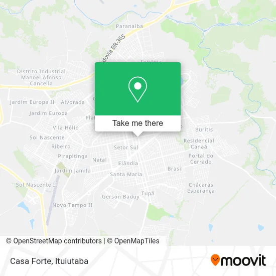 Casa Forte map