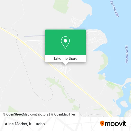 Aline Modas map