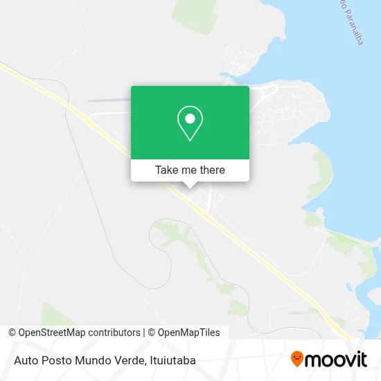 Auto Posto Mundo Verde map
