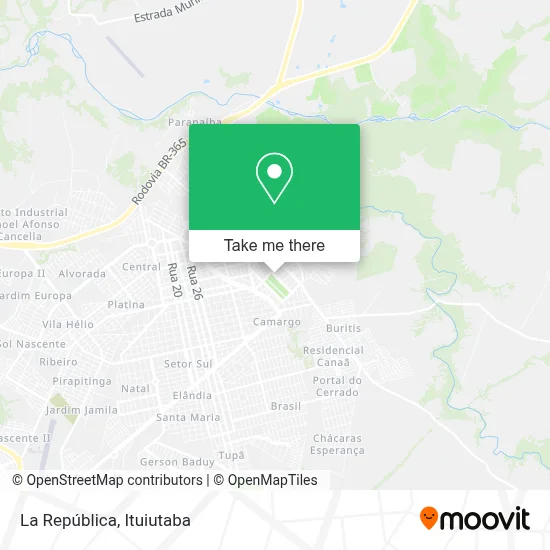 La República map