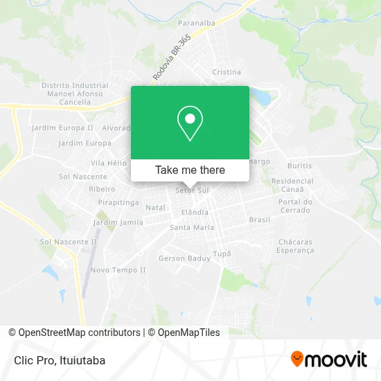 Clic Pro map