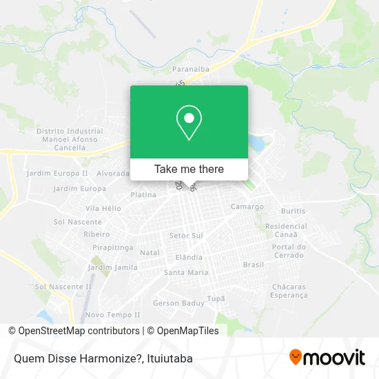 Quem Disse Harmonize? map