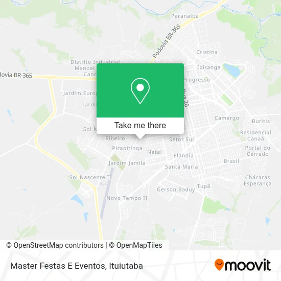 Master Festas E Eventos map