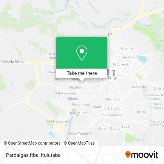 Pardalgas.Itba map