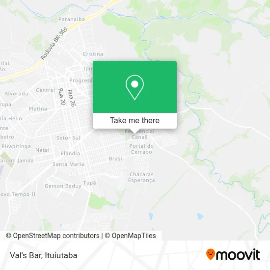 Val's Bar map