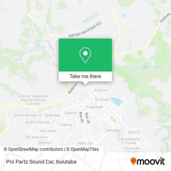 Pró Partz Sound Car map
