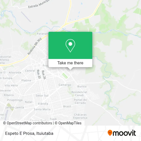Espeto E Prosa map