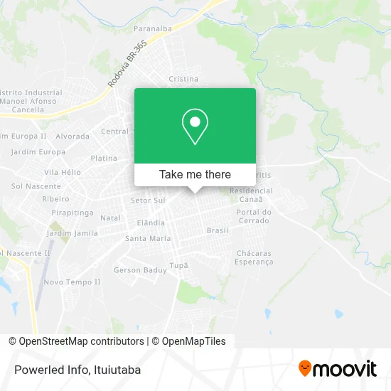 Powerled Info map