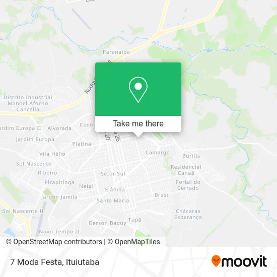 7 Moda Festa map