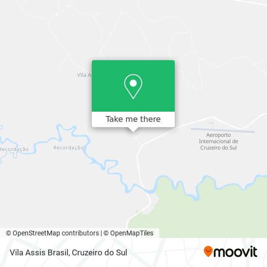 Mapa Vila Assis Brasil