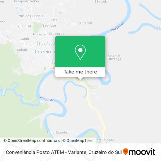 Conveniência Posto ATEM - Variante map