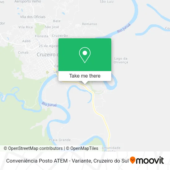 Conveniência Posto ATEM - Variante map