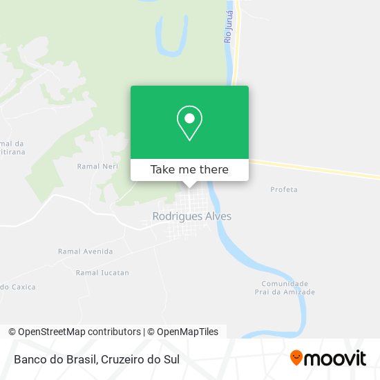 Banco do Brasil map