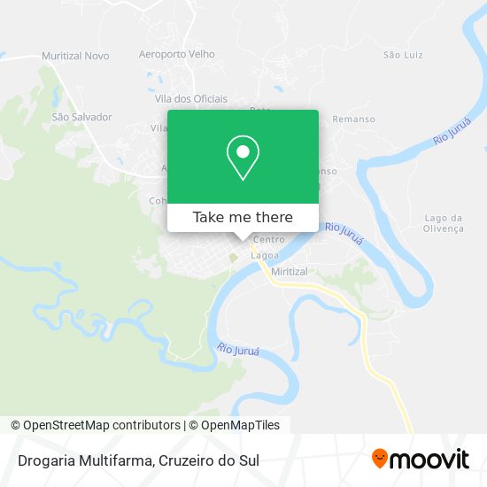 Drogaria Multifarma map
