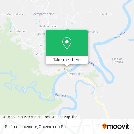 Salão da Luzinete map