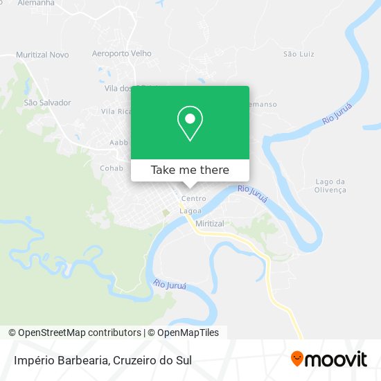 Império Barbearia map