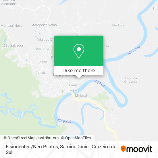 Fisiocenter /Neo Pilates, Samira Daniel map